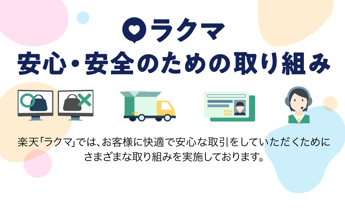 楽天ラクマ 安心・安全のための取り組み